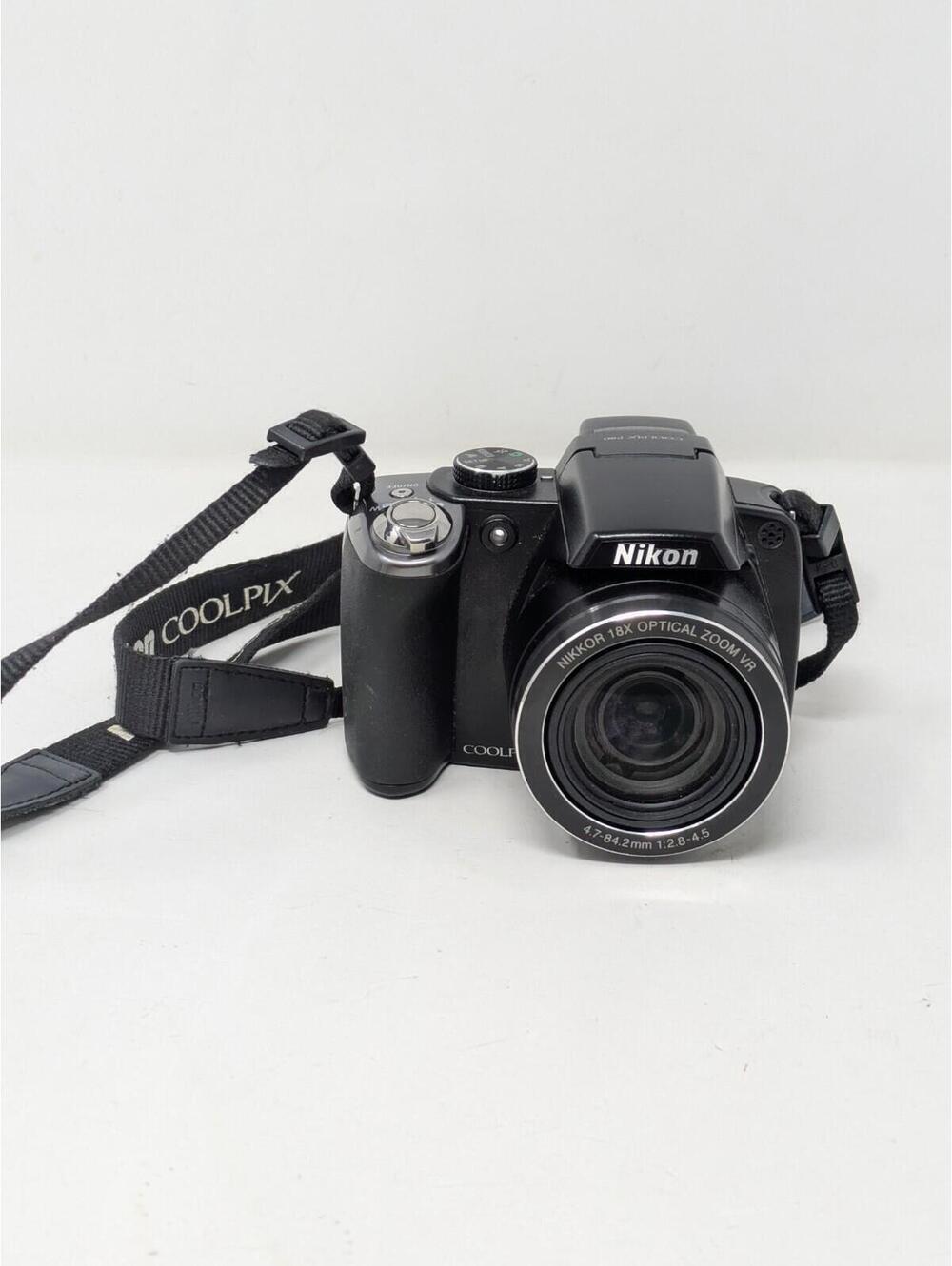 Nikon COOLPIX P80 10.1 MP Digital Camera Black - Read